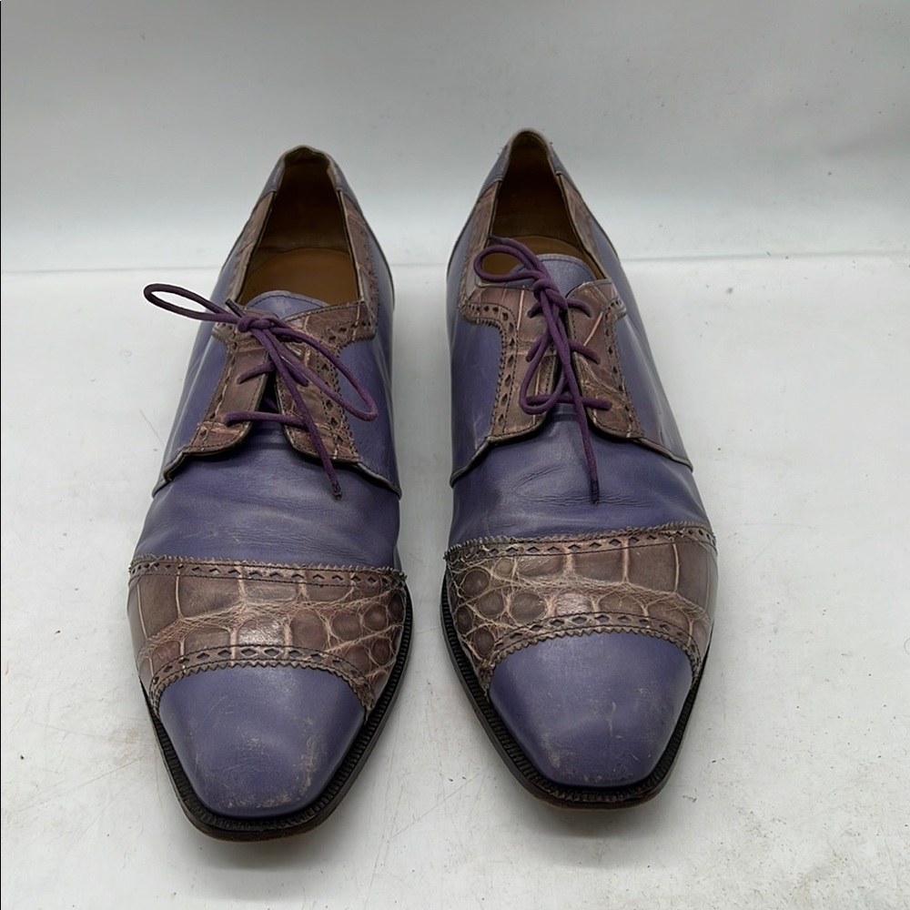 Vintage Davanzati  Made For City Slicker Alligator Leather  Sz 13 D Italy Made